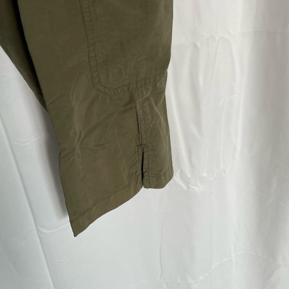 Columbia/ Women's Olive Green Drawstring Capris Crop Pants - Picture 7 of 13